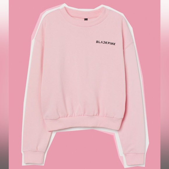 BLACK PINK H&M SWEATSHIRT - Picture 1 of 2